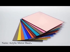 Feuille acrylique miroirée