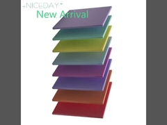 Feuille acrylique colorée